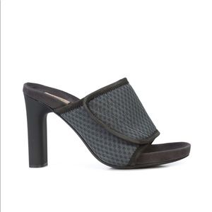 Yeezy graphite padded mesh tech mule